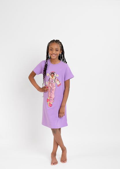 Girls Astronaut Nightgown