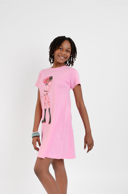 Girls Superhero Nightgown